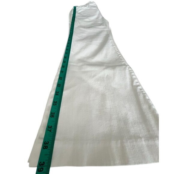 🌸4/$50🌸 Y2K Vintage Gap Long and Lean Flare White Jeans - Picture 5 of 12